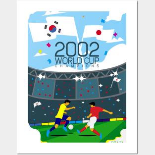 World Cup 2002 Korea Japan Artwork Posters and Art